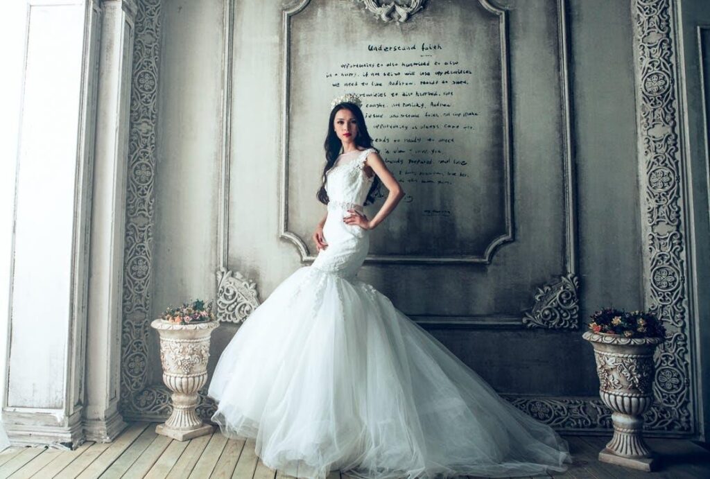 Eye-catching bridal gowns